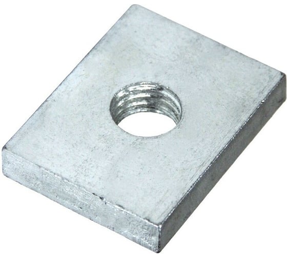 Гайка канальная STALMAX LPN CU M12 33х25х6 для С-образного профиля 30/38/40 мм (арт. 10707) оц. сталь (уп. 50 шт) 10707-023 1