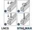 Гайка канальная STALMAX LNCS M 6 35х20х6 для профиля Strut (арт. 10688) оц. сталь (уп. 100 шт) 10688-023 8
