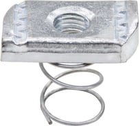 Гайка канальная STALMAX с короткой пружиной LSN S M12 35х20х10 для профиля Strut 41х21 (арт. 10701) оц. сталь (уп. 100 шт) 10701-023