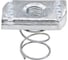 Гайка канальная STALMAX с короткой пружиной LSN S M 8 35х20х6 для профиля Strut 41х21 (арт. 10699) оц. сталь (уп. 100 шт) 10699-023 1