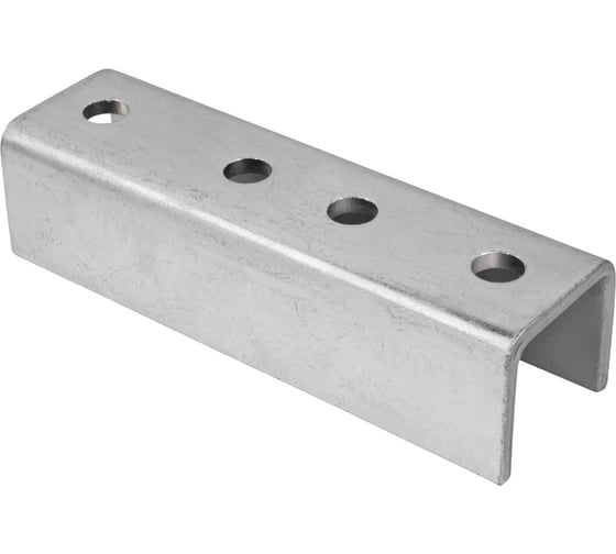 Соединитель профиля STALMAX LMS PCS 41 продольный, седельный (арт. 10549) оц. сталь (уп. 36 шт) 10549-023 1