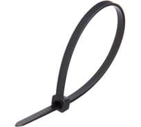Стяжка кабельная STALMAX LS-B 7,6х300 черная (арт. 11519) нейлон (уп. 100 шт) 11519-023