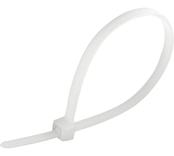 Стяжка кабельная STALMAX LS-W 7,6х400 белая (арт. 11505) нейлон (уп. 100 шт) 11505-023 1