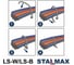 Стяжка кабельная STALMAX LS-W 7,6х400 белая (арт. 11505) нейлон (уп. 100 шт) 11505-023 8