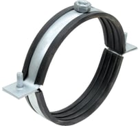 Хомут для воздуховодов STALMAX LC-A 355 мм М8 с виброгасителем и гайкой (арт. 12030) оц. сталь (уп. 40 шт) 12030-023