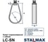 Хомут спринклерный STALMAX LC-SN 1 1/4 (42-45) с гайкой М10 для систем пожаротушения (арт. 10602) оц. сталь (уп. 250 шт) 10602-023 7