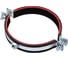 Хомут трубный STALMAX LCP-R 88-94 (3) усиленный (2,5х25) с виброгасителем и гайкой М12 (арт. 12217) оцинкованная сталь (уп. 40 шт) 12217-023 3