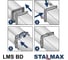 Скоба воздуховодов STALMAX LMS BD 30х2,0 для стяжки фланцев (арт. 11049) оц. сталь (уп. 400 шт) 11049-023 8