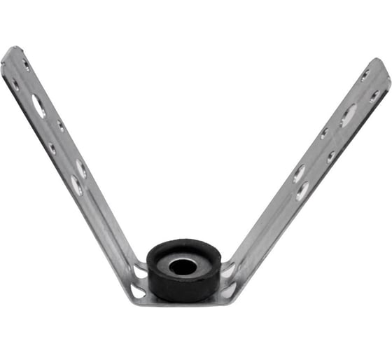 Кронштейн V-образный STALMAX LMS BV-VV D10,2 для профнастила с виброгасителем (арт. 10582) оц. сталь (уп. 100 шт) 10582-023 1