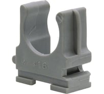 Клипса-держатель STALMAX LE-C 40 мм для крепления труб (арт. 11820) серая (уп. 100 шт) 11820-023