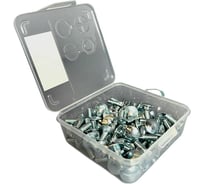 Болт мебельный 23 Болта 8х30 ОЦ DIN 603 в органайзере, 30 шт А05000803090007орг-ф30