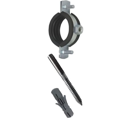 Хомут ViEiR 1/2 (20–25 мм) (8шт) сантехнический с дюбелем GK10
