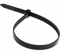 Ленточный хомут с нейлоновым язычком BERNER черный, 380x7.8 369986