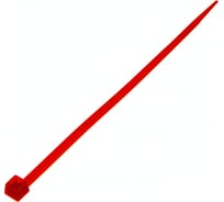 Стяжки SapiSelco красного цвета, 2.5x100 мм, полиамид 6.6, уп. 100 шт. SEL.10.202R