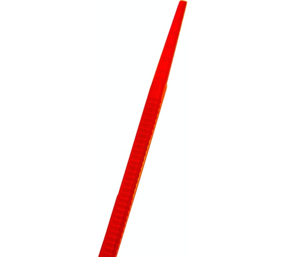 Стяжки SapiSelco красного цвета, 2.5x100 мм, полиамид 6.6, уп. 100 шт. SEL.10.202R