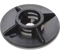 Круглая платформа с самоклеящимся дном SapiSelco 20х20, полиамид 6.6, уп. 100 шт. BAS.3MT.501