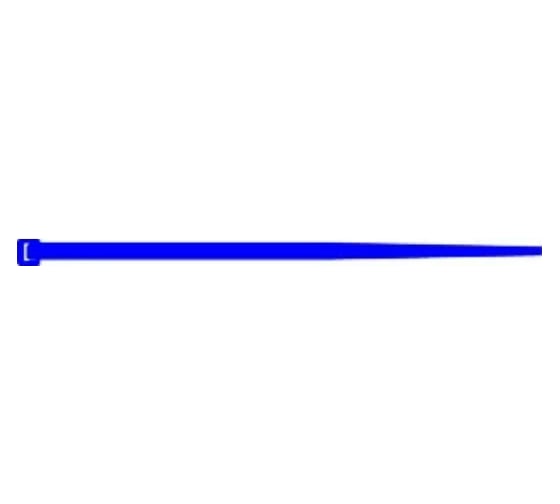 Стяжки SapiSelco синего цвета, 3.5x140 мм, полиамид 6.6, уп. 100 шт. SEL.11.210R