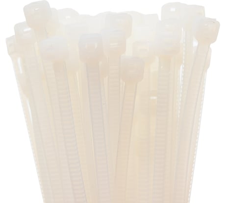 Хомуты Navigator NCT-025-250-100-WH 100 шт./уп. 80819