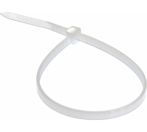 хомут стяжка 8х350 мм 100 шт. нейлоновый для стяжки и крепления кабелей 4, белый ARNO INDUSTRIES AM10500350Б2098 1