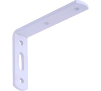 Уголок ALDEGHI LUIGI SPA гардинный 99х70х20х4,1 мм, белый 2577VB10