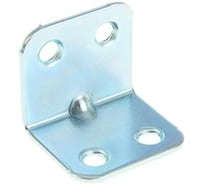 Мебельный уголок для сборки и усиления мебели оцинкованная сталь оцинкованное покрытие 25х25х25 мм, 30 шт. ARNO INDUSTRIES AJВ000250255К99