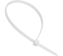 Нейлоновые стяжки белые, 4,8x250 мм, 2000 шт. Vell 1397191