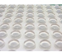 Самоклеящийся силиконовый амортизатор Крепстор 0.8х0.3 мм Пакет 2 шт. 4665317043728