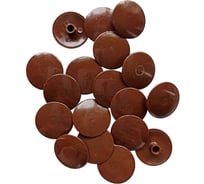 Заглушка мебельная эксцентрика 23 Болта №4 коричневая ,50 шт. 4247ф50