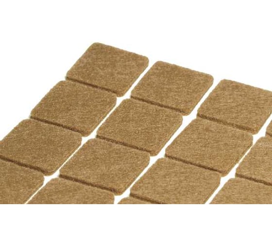 Самоклеящиеся подкладки под мебель Крепстор  20х20, Пакет 2 шт. 4665317043650