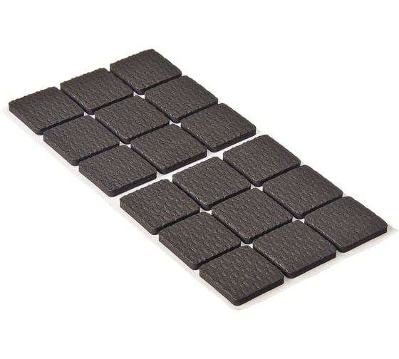 Самоклеящиеся подкладки под мебель Крепстор  25х25, Пакет 2 шт. 4665317043667