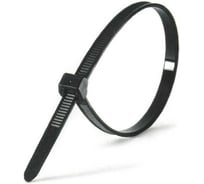 Хомут-стяжка МТА пластиковый черный 180х7,8 мм d 40 (упаковка 100 шт) 4621530