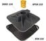 Опора кровельная CABLIDERTRAYS (Конкреп-комплект 335) с антивибрационным ковриком и коннектором ОКК-335 1