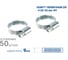 Хомут червячный ZIP 20-32/9W1, 50 шт., арт. 805050 2