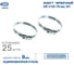 Хомут червячный ZIP 50-70/9W1, 25 шт., арт. 805111 2