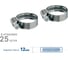 Хомут червячный ZIP 50-70/12W1, 25 шт., арт. 805289 2