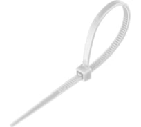 Нейлоновая хомут-стяжка MAXXTER 3.6х200 белый, 100шт LTS36X200-WHITE