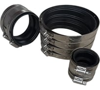 Хомут соединительный ленточный RUTEMPO нержавеющий DN 100 (4) РА-070015