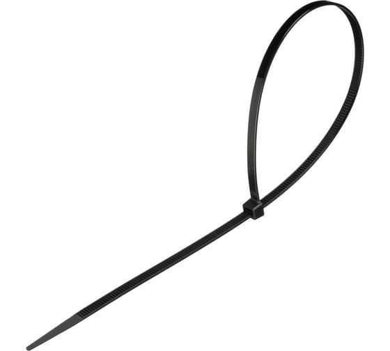 Стяжка-хомут BigTech 350 мм x 4,8 мм, BT-CT-350-48-B, нейлон, черный,100 шт/уп 2157530 1