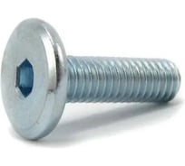 Винт мебельный КРЕП-КОМП с плоской головой и внутренним шестигранником, цинк DIN 7420 6х 15 (500шт) вмш615