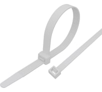Стяжка кабельная нейлоновая PROCONNECT 300x7,6мм, белая 100 шт 57-0302