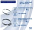 Хомут червячный ZIP 90-110/9W1 20 шт арт.805159 4