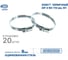 Хомут червячный ZIP 90-110/9W1 20 шт арт.805159 2