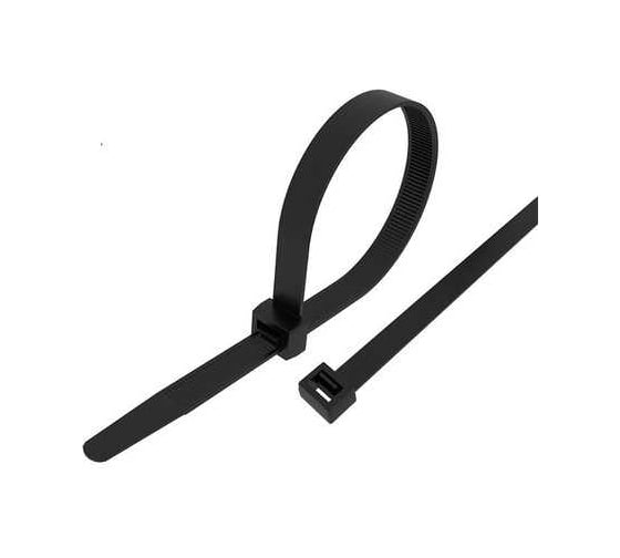 Стяжка кабельная PROCONNECT нейлоновая 400x7,6мм, черная, 100шт. 57-0401-8 1