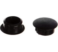 Заглушка ЦКИ Глобал D12, черная, 500 шт. 11360