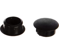 Заглушка ЦКИ Глобал D10 черная, 50 шт. 5073