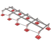 Опорная конструкция для установки оборудования Система КМ TECHNORAPTOR LIGHTFOOT 1200х4000 тип 2 HD KM-TR-LTF-SSEI-1200-4000-2 HD