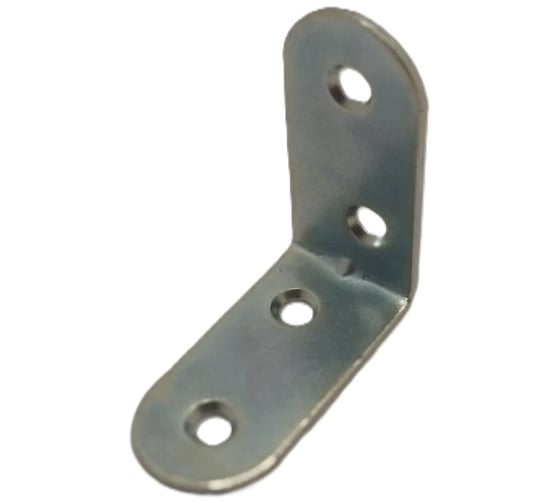 Уголок мебельный Крепстор 40х40х20 цинк, 25 шт. 4665317046699