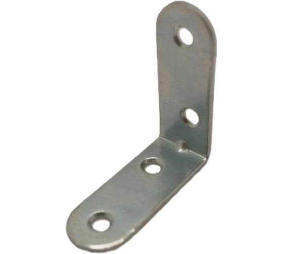 Уголок мебельный Крепстор 50х50х20 цинк, 20 шт. 4665317046712