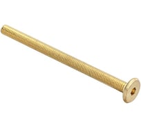 Винт мебельный плоский ELEMENT М6x40мм (латунированный 80 шт) 611950