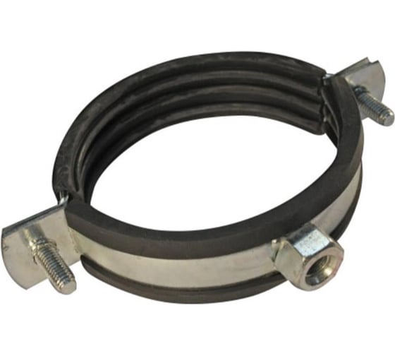 Сантехнический хомут ЦКИ Глобал 124-128 м10 4 1/2", цинк, 1 шт. 29170